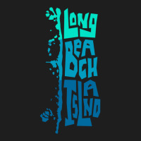 Lbi Long Beach Island New Jersey Shore Island Type Graphic Long Sleeve Classic T-shirt | Artistshot