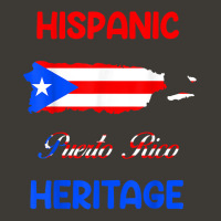 Puerto Rico Map Flag Hispanic Heritage Latin Month T Shirt Bucket Hat | Artistshot