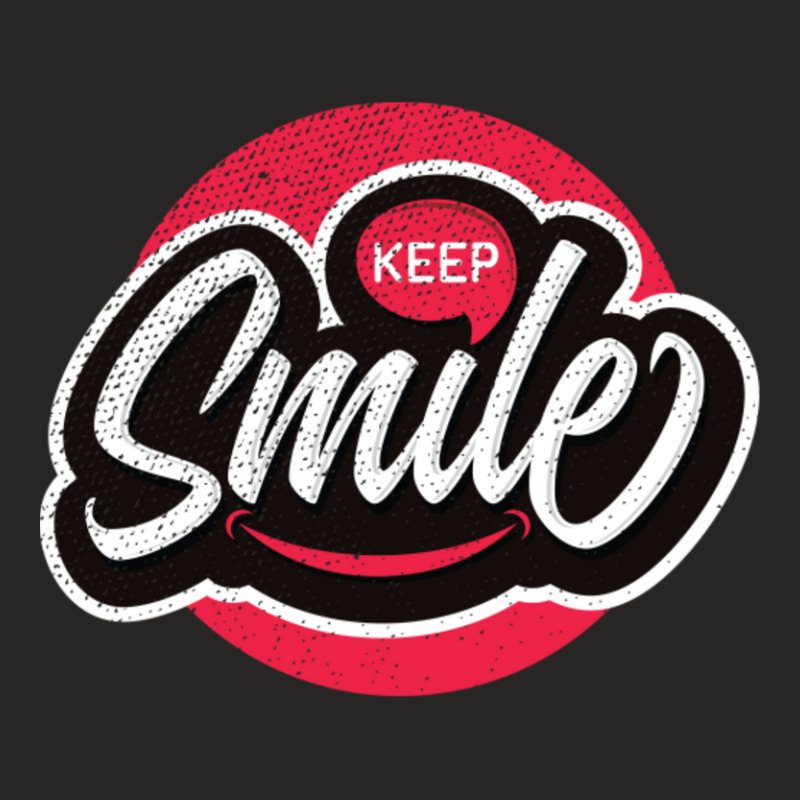 Keep Smile Ladies Fitted T-Shirt by Kanjolen689 | Artistshot