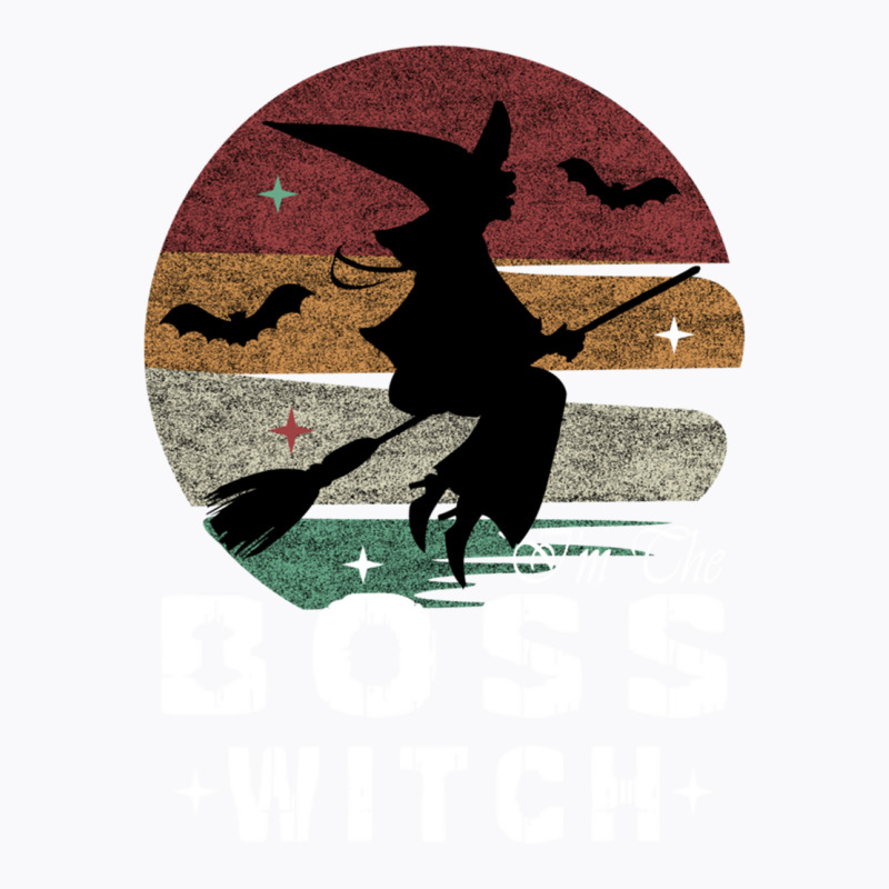 I'm The Boss Witch Cute Witchy Halloween Witch Coven Vibe Long Sleeve T-Shirt by cm-arts | Artistshot