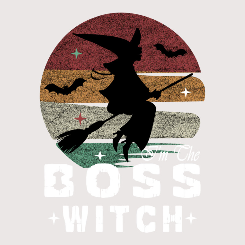 I'm The Boss Witch Cute Witchy Halloween Witch Coven Vibe Long Sleeve Pocket T-Shirt by cm-arts | Artistshot