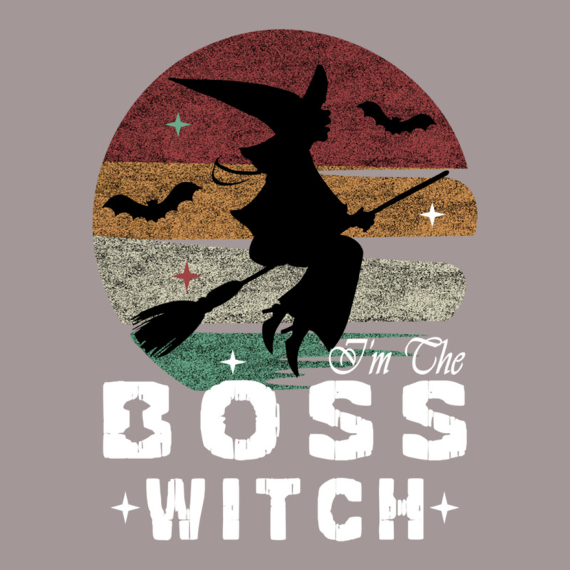 I'm The Boss Witch Cute Witchy Halloween Witch Coven Vibe Long Sleeve Vintage Short by cm-arts | Artistshot