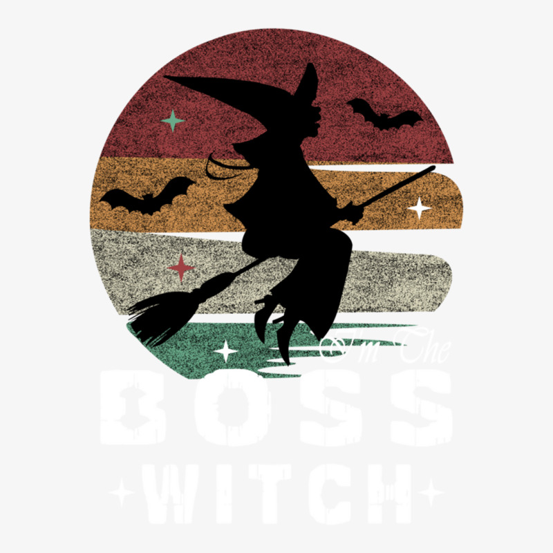 I'm The Boss Witch Cute Witchy Halloween Witch Coven Vibe Long Sleeve Champion Hoodie by cm-arts | Artistshot