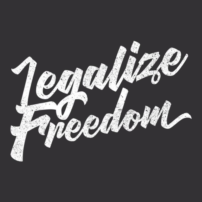 Legalize Freedom Libertarian Vintage Hoodie by Mata Gibson | Artistshot