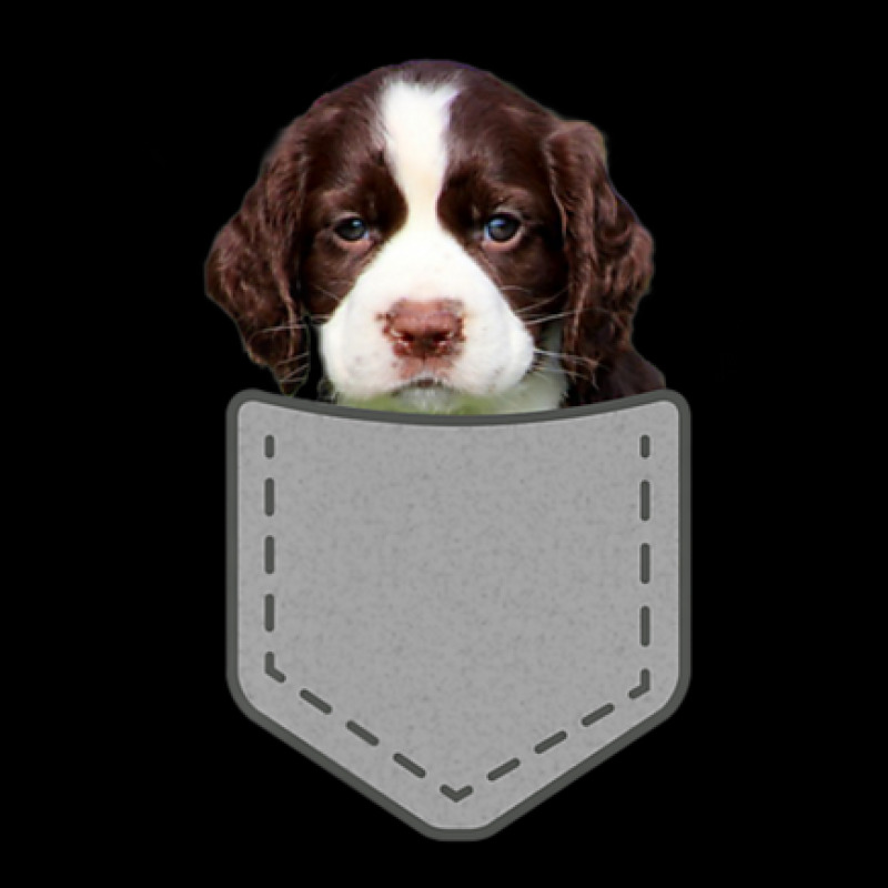 English Springer Spaniel Dog In Your Pocket Long Sleeve Shirts by Konlasa6638 | Artistshot