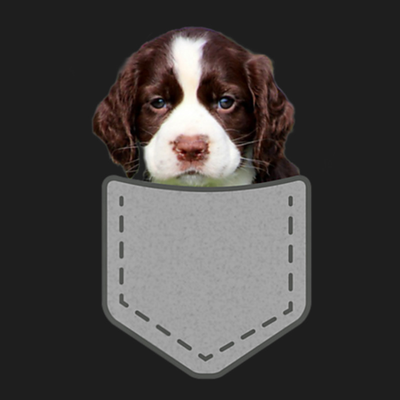 English Springer Spaniel Dog In Your Pocket Classic T-shirt by Konlasa6638 | Artistshot