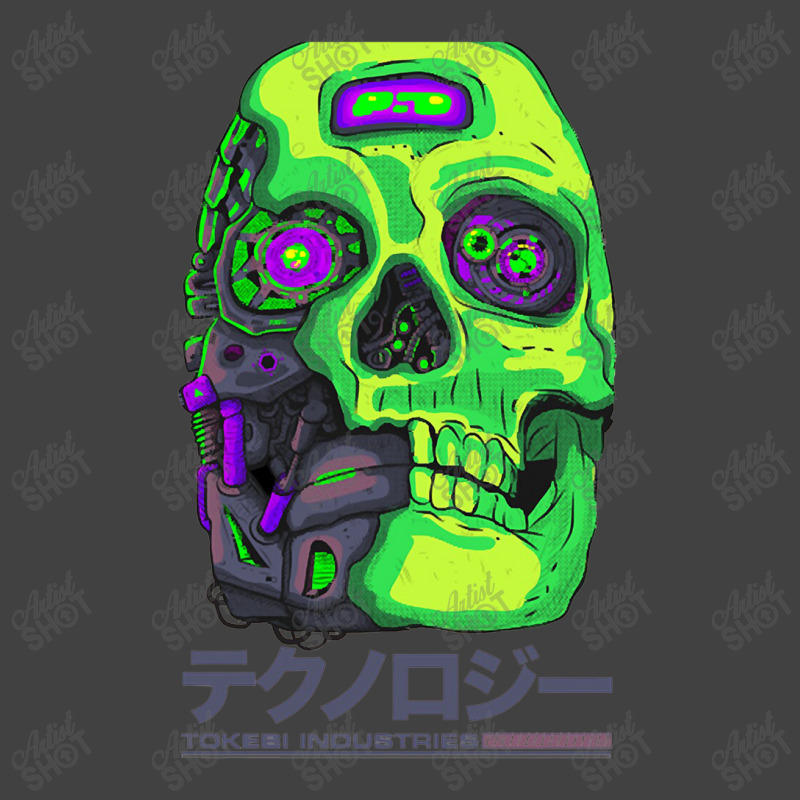 Cybernetic Cyberpunk Futuristic Skull Vintage T-Shirt by dyahayusutra | Artistshot