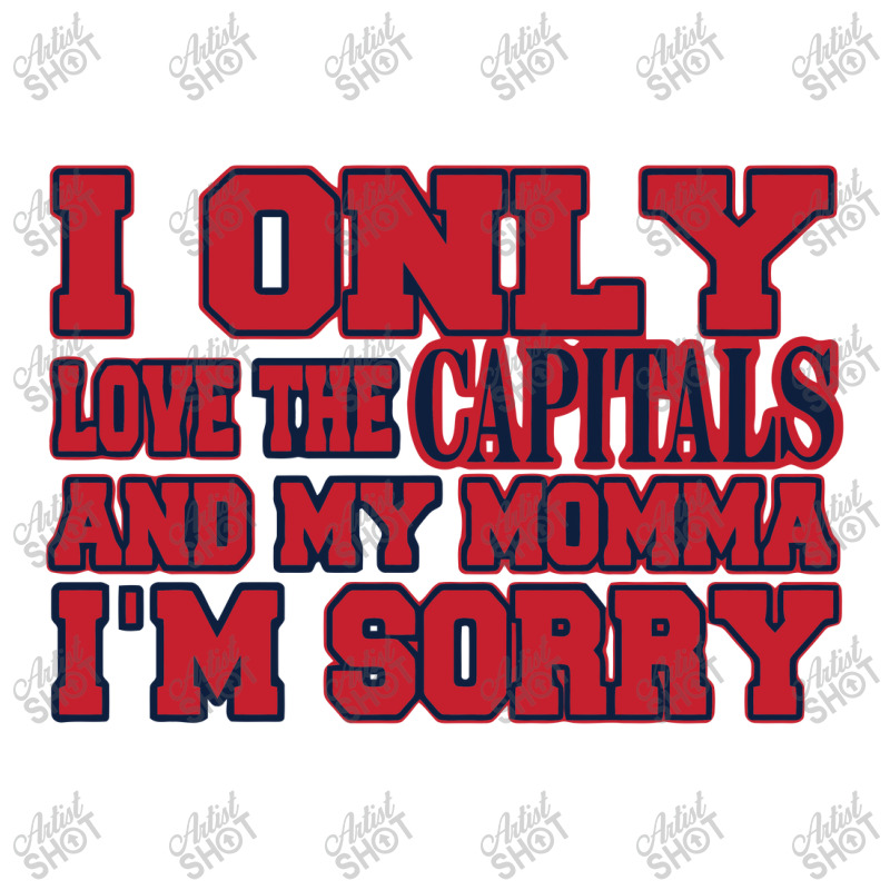 Only Love The Capitals 3/4 Sleeve Shirt by wekdalipun | Artistshot