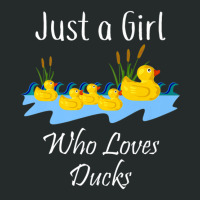 Just A Girl Who Likes Ducks Rubber Ducky Women's Triblend Scoop T-shirt | Artistshot