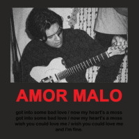 Omar Apollo - Amor Malo Ladies Fitted T-shirt | Artistshot