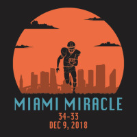 Miami Miracle Funny Football Dolphins T-shirt | Artistshot