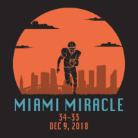 Miami Miracle Funny Football Dolphins Vintage Cap | Artistshot