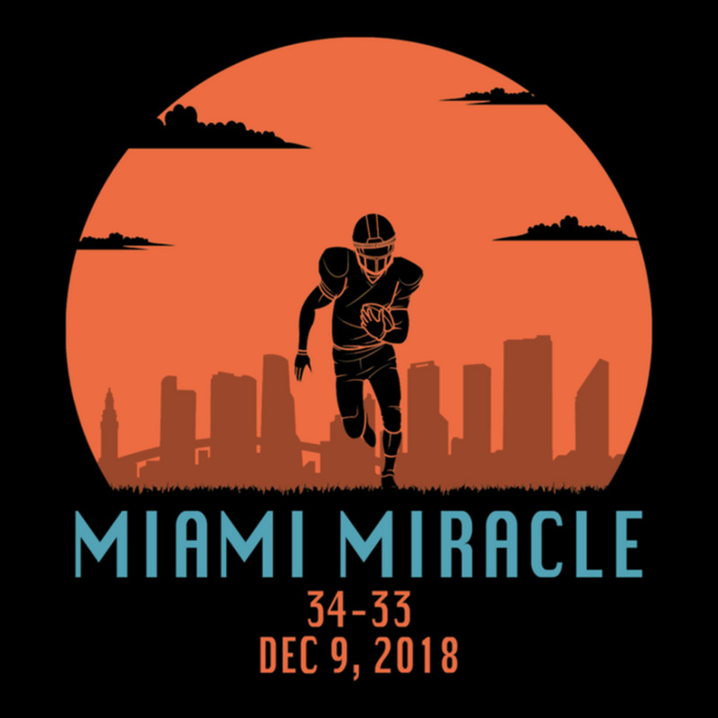 Miami Miracle Funny Football Dolphins Unisex Jogger | Artistshot