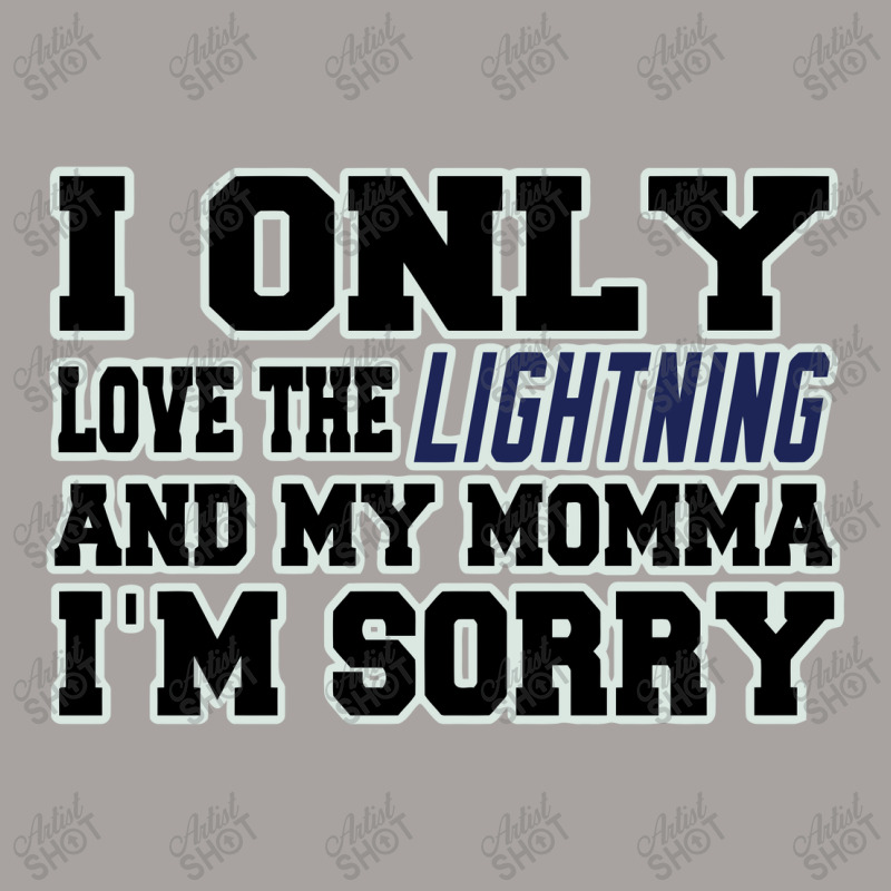 Only Love The Lightning And My Momma! Racerback Tank by wekdalipun | Artistshot