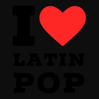 I Love Latin Pop Crop Top | Artistshot