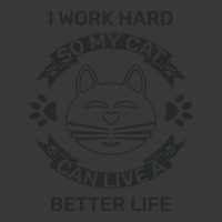 I Work Hard So My Cat Can Live A Better Life Ladies Curvy T-shirt | Artistshot