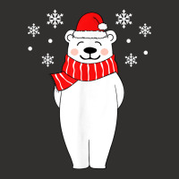 Polar Bear Christmas Pajamas Family Polar Bear In Santa Hat T-shirt Champion Hoodie | Artistshot