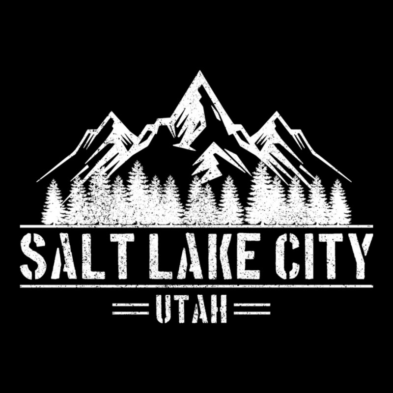 Salt Lake City Utah Mountains Nature Souvenir Gift Sweatshirt Adjustable Cap | Artistshot