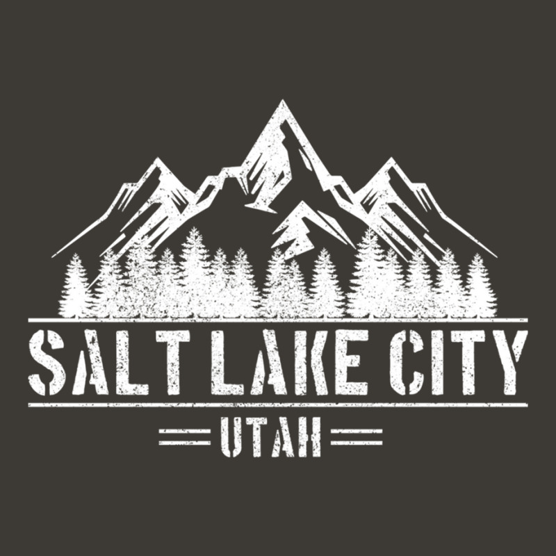 Salt Lake City Utah Mountains Nature Souvenir Gift Sweatshirt Bucket Hat | Artistshot