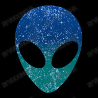 Alien Head Starry Night Sky Adjustable Cap | Artistshot