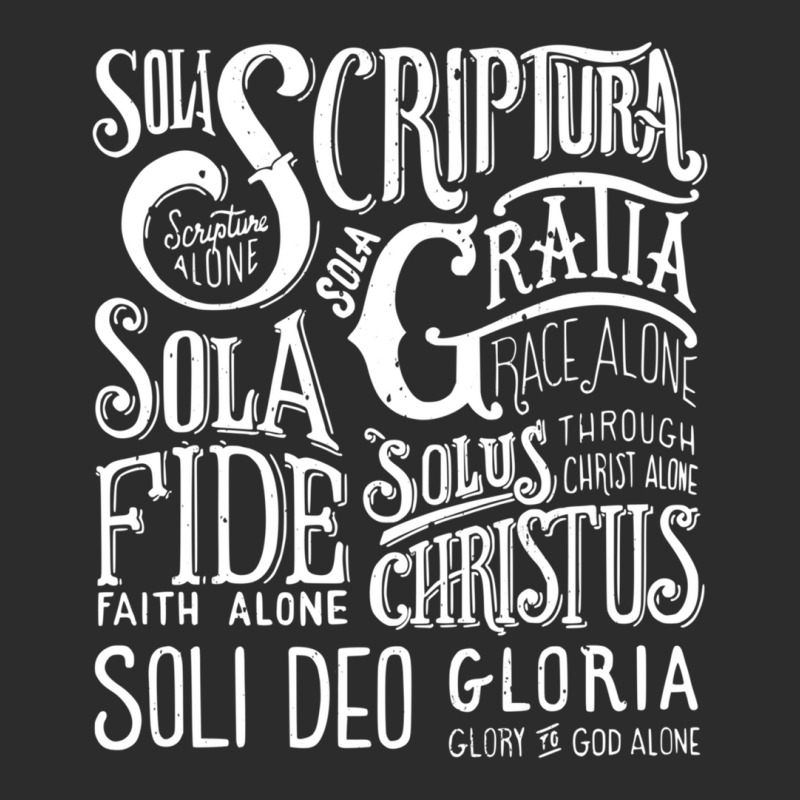 Sola Scriptura Protestant Christian Reformation 5 Solas Gift Sweatshir Exclusive T-shirt | Artistshot