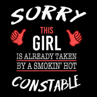 Sorry This Girl Is Taken By Hot Constable Funny T Shirt Men's 3/4 Sleeve Pajama Set | Artistshot