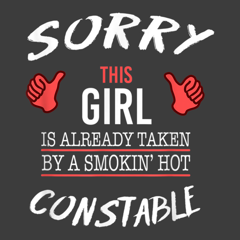 Sorry This Girl Is Taken By Hot Constable Funny T Shirt Men's Polo Shirt | Artistshot