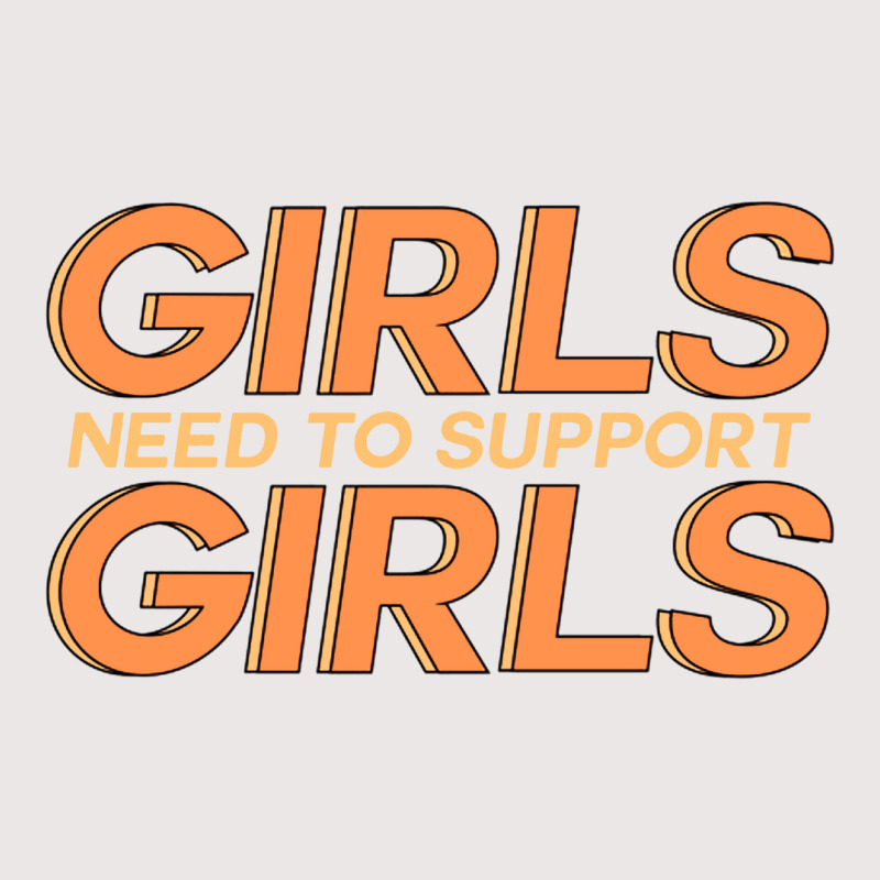 Girls Need Support Girls Pocket T-shirt | Artistshot