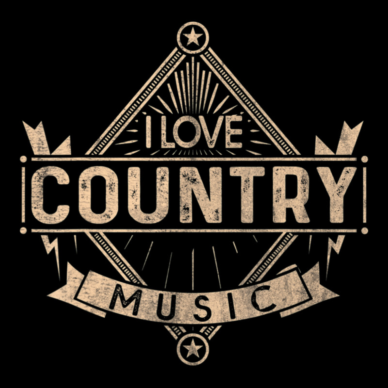 I Love Country Music V-neck Tee | Artistshot