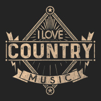 I Love Country Music 3/4 Sleeve Shirt | Artistshot