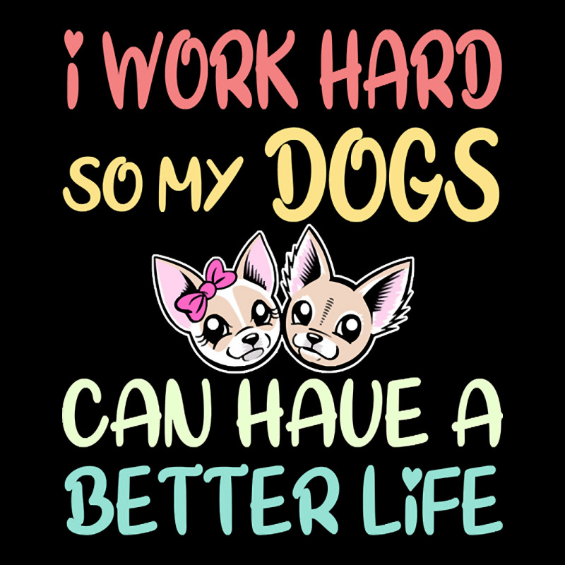 I Work Hard So My Dog Can Have A Better Life For Girls Adjustable Cap by Kanmopsuk45 | Artistshot