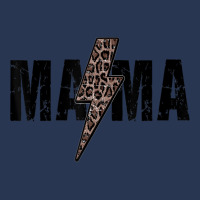 Mama Lightning Bolt Leopard Cheetah Print Mother Day Ladies Denim Jacket | Artistshot