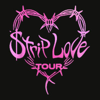 Strip Love Tour 2022 T Shirt Scorecard Crop Tee | Artistshot