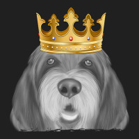 Otterhound Dog Wearing A Crown T Shirt Ladies Polo Shirt | Artistshot