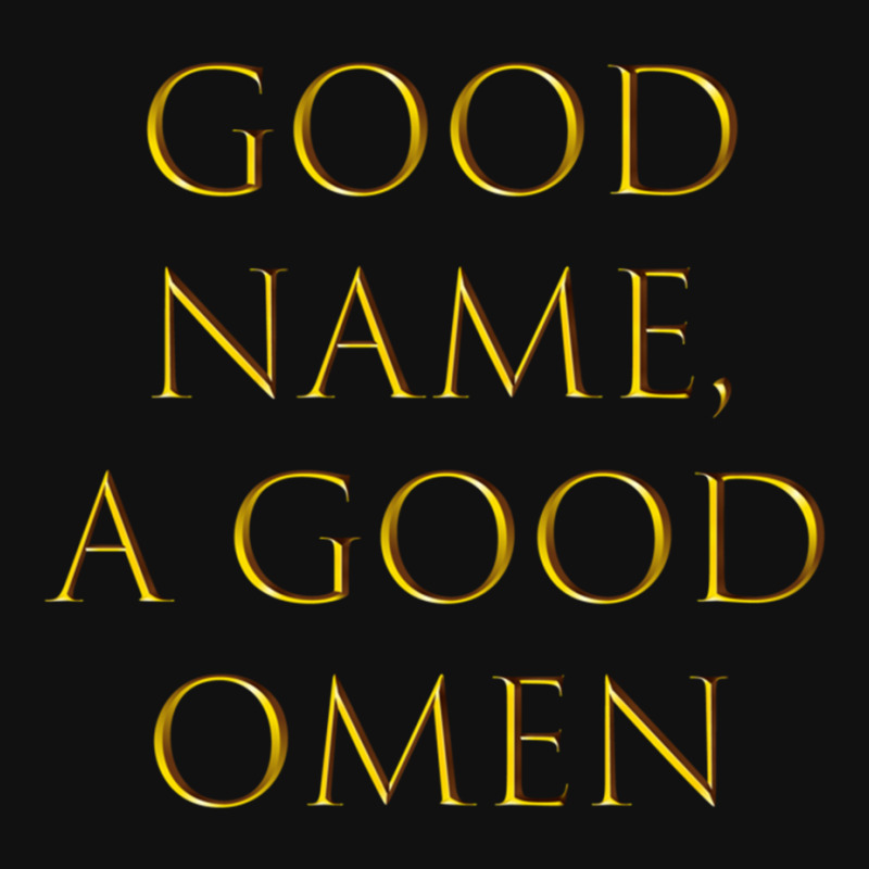 Latin Quote - Good Name, A Good Omen Throw Pillow | Artistshot