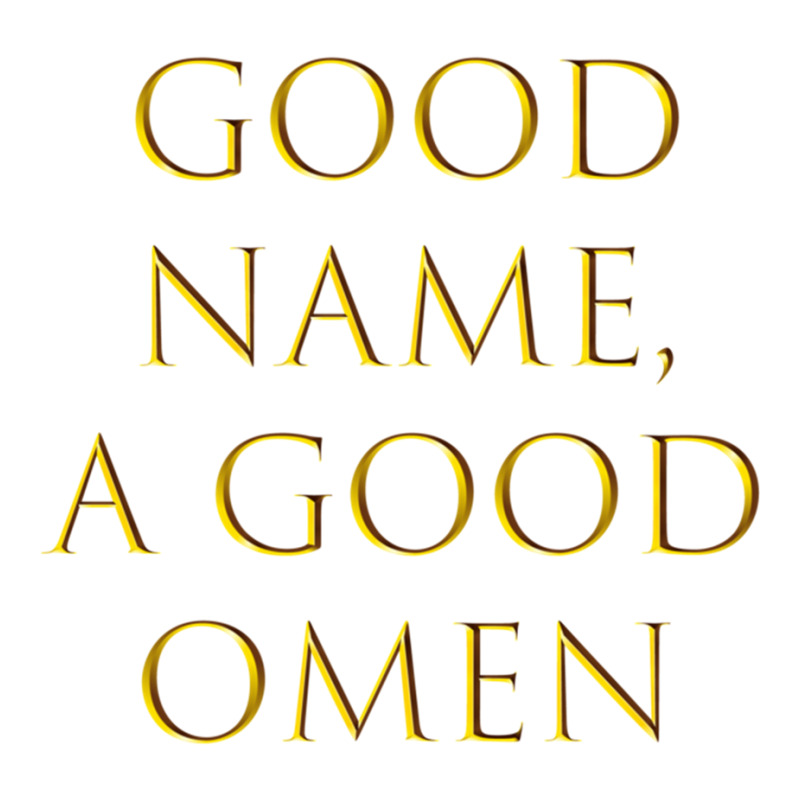 Latin Quote - Good Name, A Good Omen Sticker | Artistshot