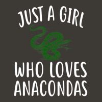 Just A Girl Who Loves Anacondas Funny Anaconda Bucket Hat | Artistshot