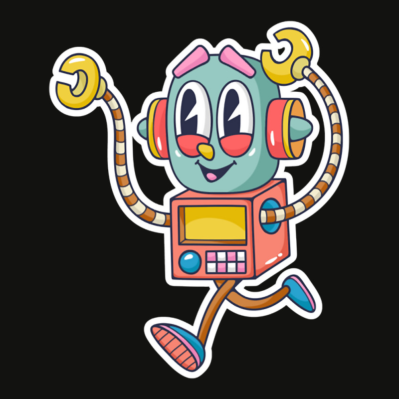 Robot Cartoon-jnxwo Scorecard Crop Tee by brumfieldportillo7vlpq8 | Artistshot