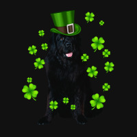 Dog Newfoundland St Patricks Day Puppy Animal Landscape Canvas Print | Artistshot