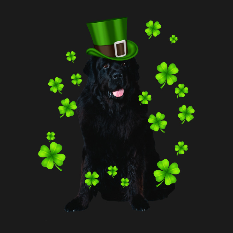 Dog Newfoundland St Patricks Day Puppy Animal Full-length Apron | Artistshot