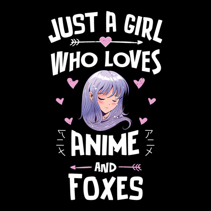 Just A Girl Who Loves Anime And Foxes Gift Women Pocket T-Shirt by thangdinhsinhelf | Artistshot