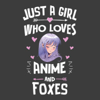 Just A Girl Who Loves Anime And Foxes Gift Women Men's Polo Shirt | Artistshot