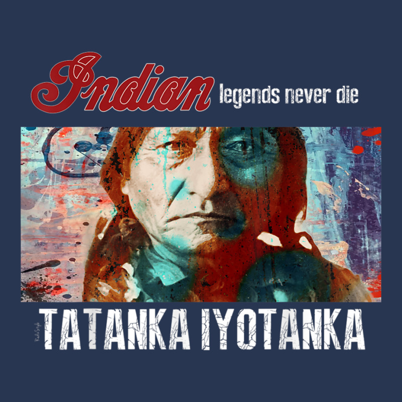 Tatanka Iyotanka   Sitting Bull T Shirt Men Denim Jacket | Artistshot