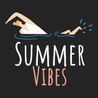 Simmer Vibes Swimming 3/4 Sleeve Shirt | Artistshot