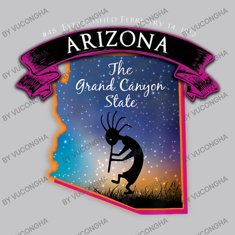 Arizona The Grand Canyon State Map Starry Night Sky Souvenir Baby Bodysuit by vucongha | Artistshot