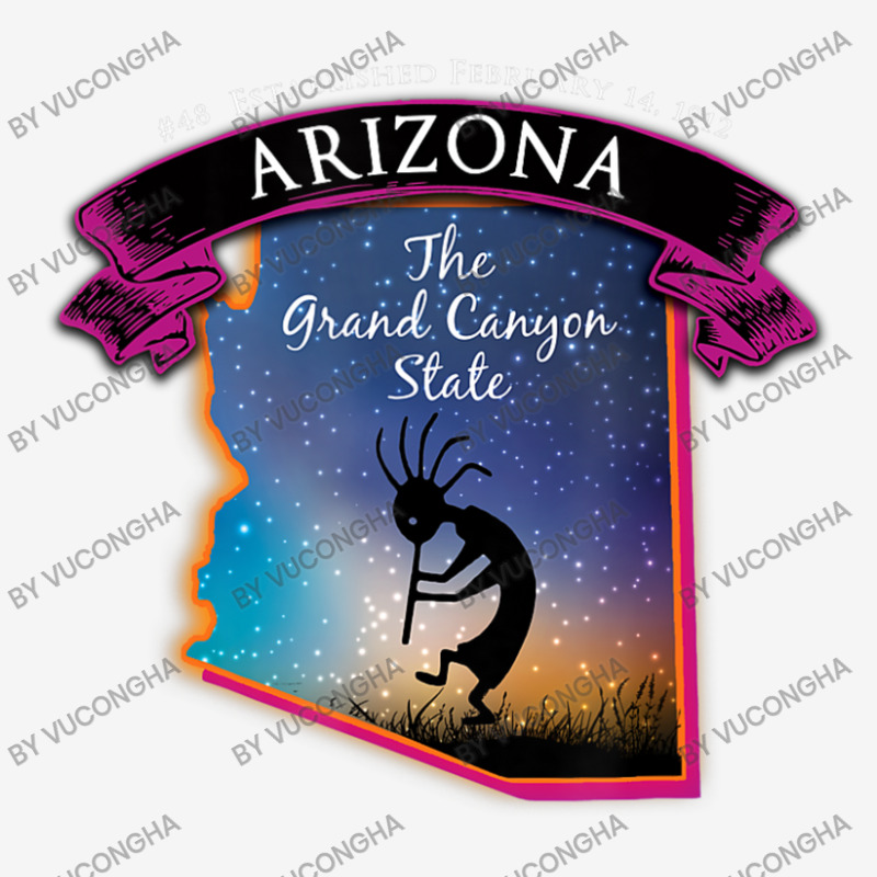 Arizona The Grand Canyon State Map Starry Night Sky Souvenir Baby Bibs by vucongha | Artistshot