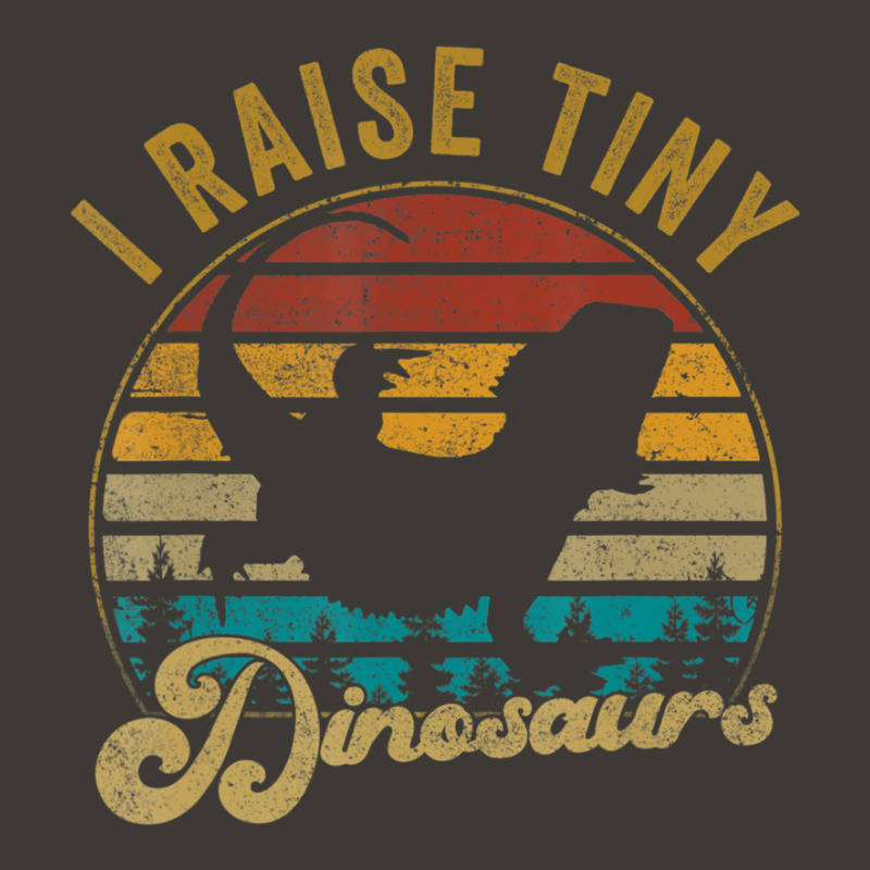 I Raise Tiny Dinosaur Vintage Retro 70s Bearded Dragon Bucket Hat by Kosdapen517 | Artistshot