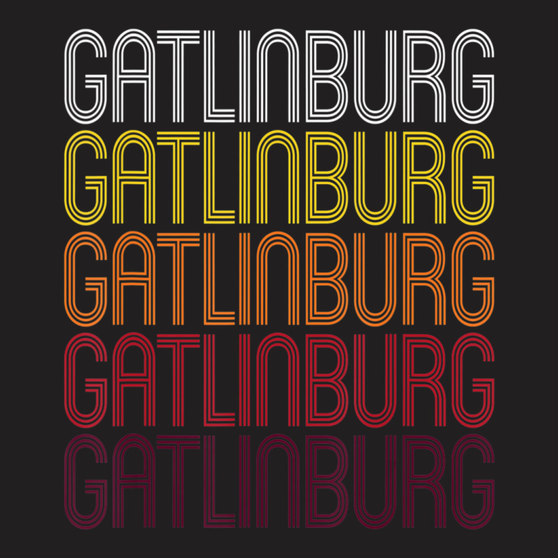 Gatlinburg, Tn Vintage Style Tennessee T-shirt | Artistshot