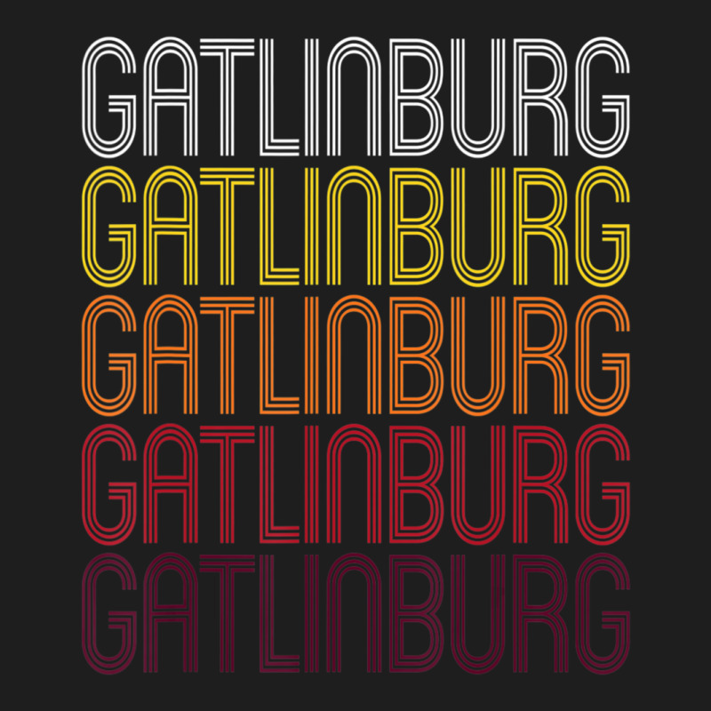 Gatlinburg, Tn Vintage Style Tennessee Classic T-shirt | Artistshot