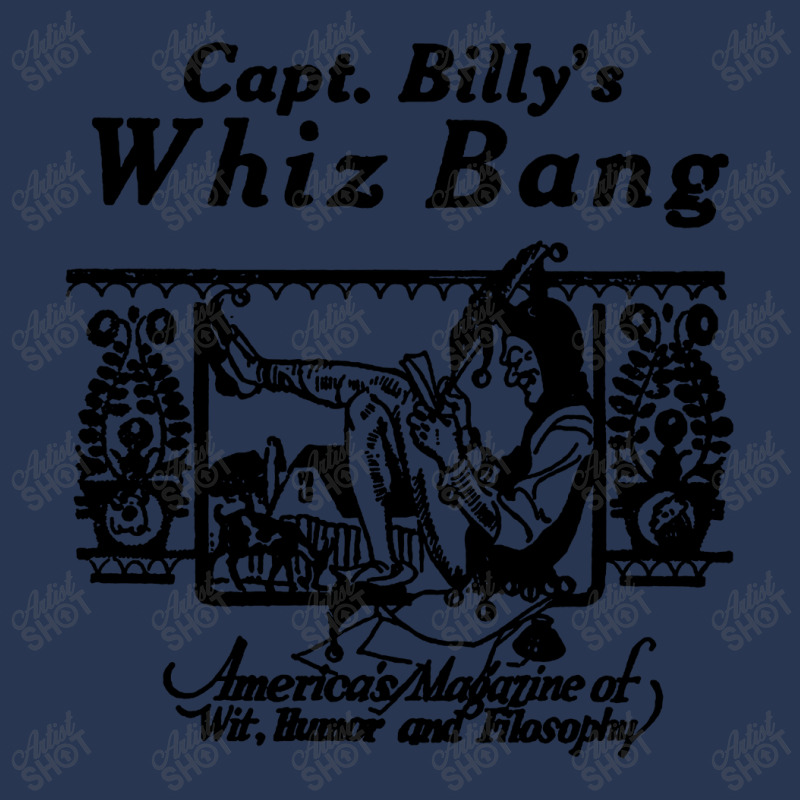 Capt Billy's Whiz Bang   The Music Man Men Denim Jacket | Artistshot